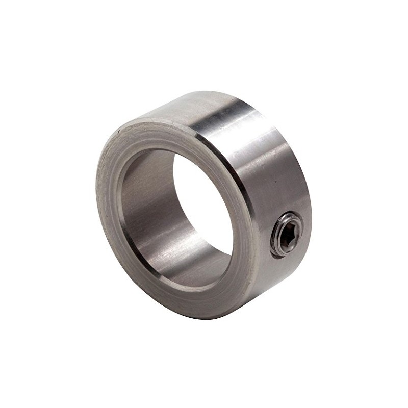 Shaft Collar, Set Screw, 1Pc, 5/8 in, Ss