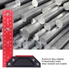 Aluminum Framing Woodworking Squares High Accuracy L Scribing Ruler with