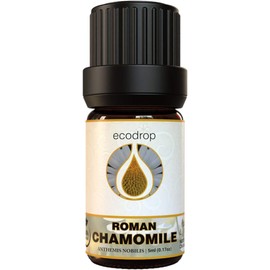 Roman Chamomile Essential Oil, 100% Pure, Best Therapeutic Grade for Aromatherapy, Massage, Diffusers, 5ml (English Chamomile)
