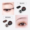 Gel Eyeliner Black+Brown Gel Liner Eyeliner No Fall Creamy Touch