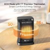 DR.PREPARE 1500W Small Space Heater for Indoor Use, Portable PTC
