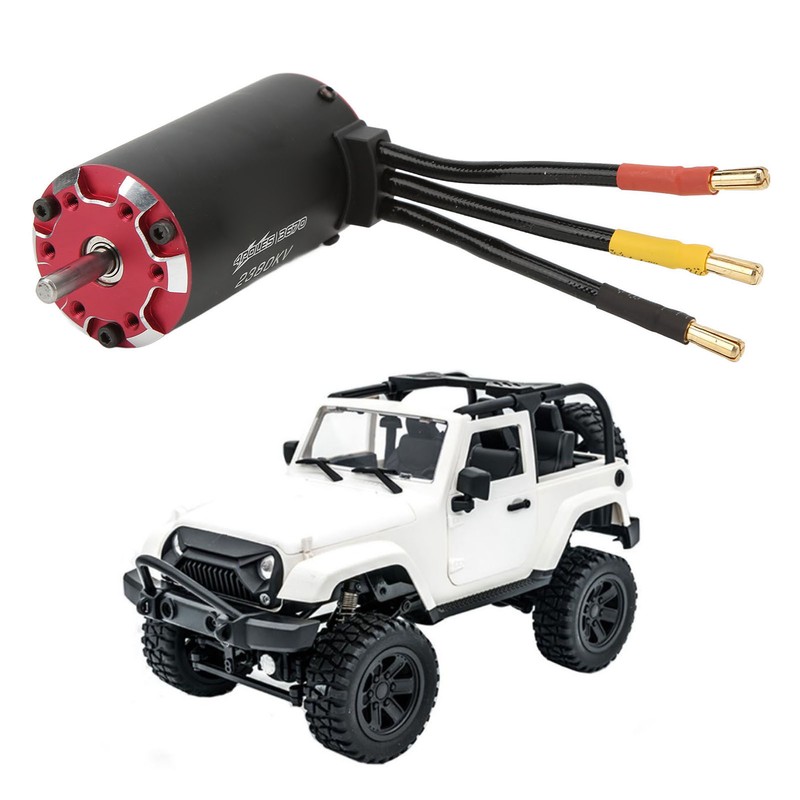 3670 2380KV 4 Pole Supersonic Brushless Motor with Temperature Sensor