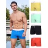 Swimwear Men Swimsuits Swim Brief Bikini Square Cut Trunks Bathing