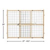 New World Wire Mesh Pet Safety Gate, Dog Gate Expands