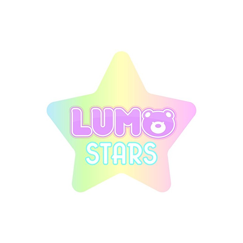 Lumo Stars 54966 Pluche, Multiclore, 15 cm
