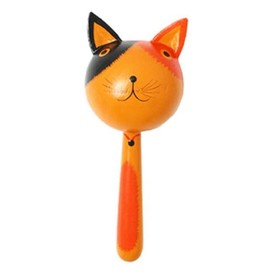 Tomo Corporation Animal Maracas Mikeneko