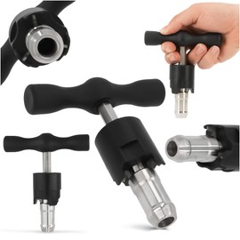 Manual Pipe Calibrator Calibration Tool for PEX Pipes Reamer Pipe Expander 25 mm Deburring Blades Plastic Handle