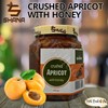 Shana Crushed Apricot With Honey Natural Pure Fresh Egyptian Syrup