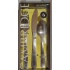CAMBRIDGE BOURNE Satin Mirror 6 pc Stainless Steel Flatware Set