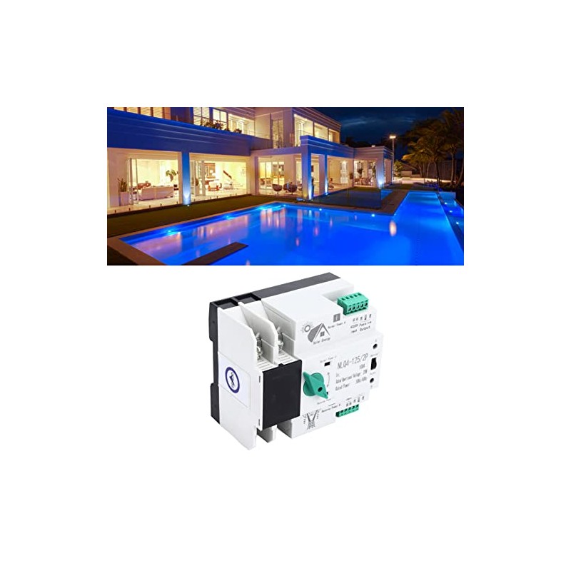 Zerone Power Transfer Switch, Dual Power Transfer Switch 100A Dual