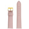 Tech Swiss Watch Band Genuine Leather Pink Quick Release Built-in