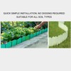 20PCS Interlocking Landscaping Edging Kit Weatherproof Garden Landscape Edging Border