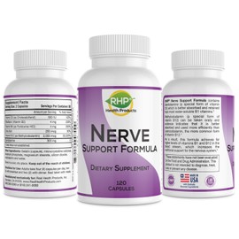 RHP Nerve Support Formula. Nutritional Support for Neuropathy and Nerve Pain.