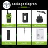 Retevis RB17A Two Way Radios Long Range,GMRS Walkie Talkies,Repeater Capable,2200mAh,