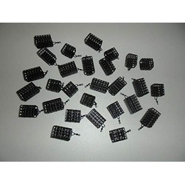 TMC 28 x Mixed Square Metal Cage Feeders with swivels. Carp/Coarse fishing,