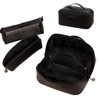 KNETAP 3 Set Makeup Bag- Large Capacity Travel Cosmetic Bag