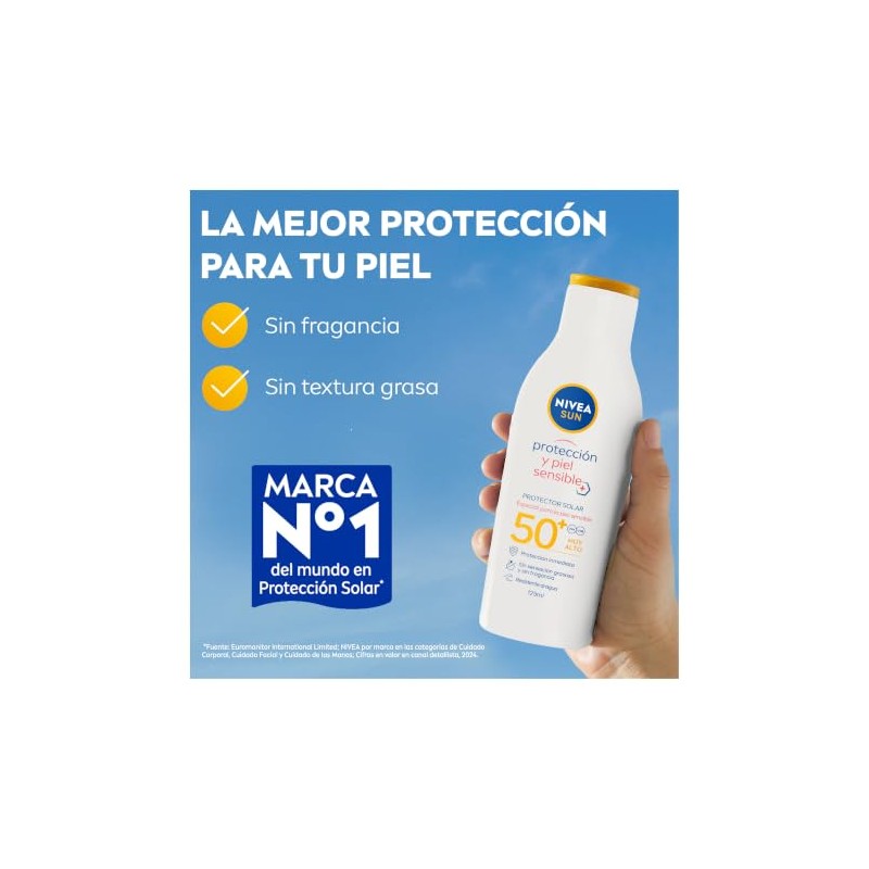 NIVEA SUN Protector Solar Facial Control De Brillo (50 ml),