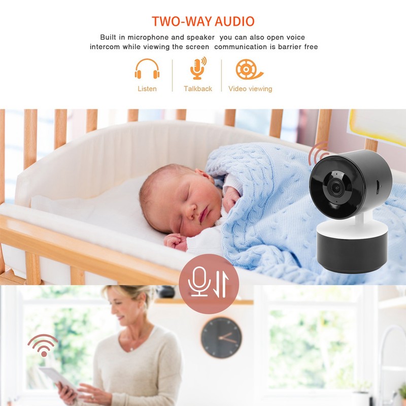 Smart Camera 2MP WiFi IP Webcam Motion Detection Automatic Tracking