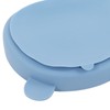 5pcs Baby Feeding Kit Food Grade Silicone Bear Design Plate