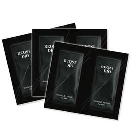 REQST DIO Men's Lotion + Serum, Sample 0.1 fl oz (3 ml) x 2, Niacinamide Formulated (Lotion Serum Sample)