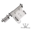 1 Piece Stainless Steel Slide Bolt Latch, Gate Latch, Sliding