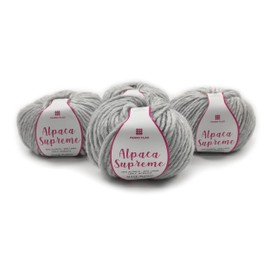 Panini Fabrics, Supreme Alpaca Wool - 70% Alpaca 20% Wool 10% Acrylic - Weight 50g - for knitting and crochet work