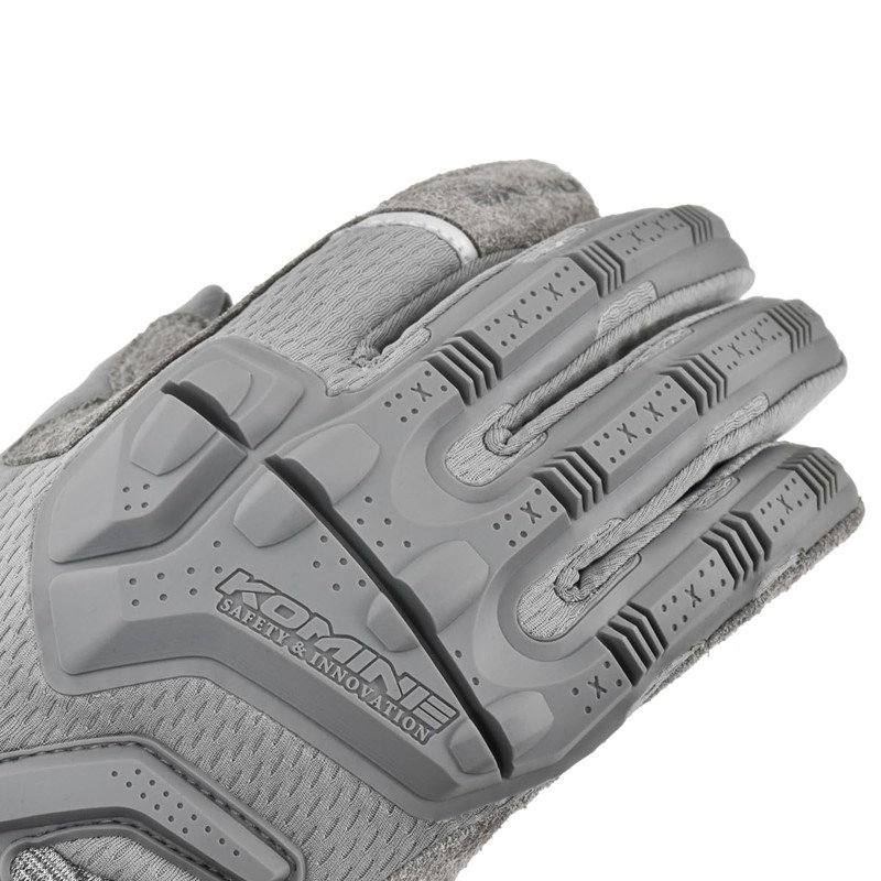 Komine 06-2475 GK-2475 Adventure Mesh Gloves for Motorcycles Black XS