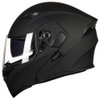 ILM Motorcycle Dual Visor Flip up Modular Full Face Helmet