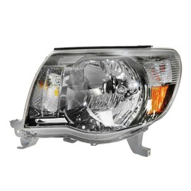 TRQ TRQ Driver Side Headlight Assembly Compatible with 2005-2011 Toyota Tacoma With Sport Package TO2502181