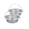 2 Pack Stainless Steel Kitchen Sink Strainer - 4.5 Inch