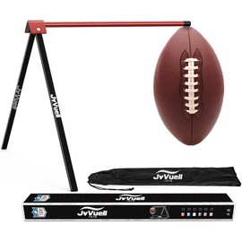 Football Kicking Holder Tee, Metals - Field Goal Kickoff Training Practice Stand Equipment Compatible with All Football Size, Kick Goal Posts Gear Accessories for Adult & Youth - Color: black, Size: 2-Pack