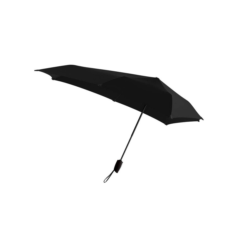 Senz ° Mini Automatic Foldable Storm Umbrella Pure Black, pure