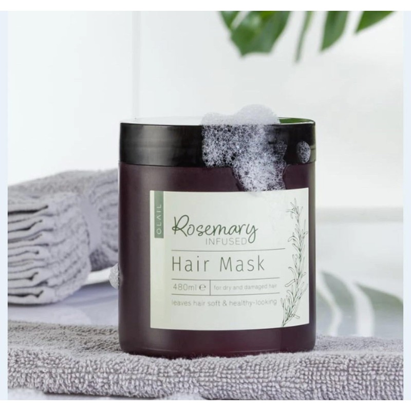Rosemāry Infused Hāir Mask For Dry and Damaged Hair |