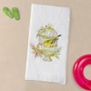 CafePress Yellow Bird and Cage 30"x60" Absorbent Cotton Back, Soft