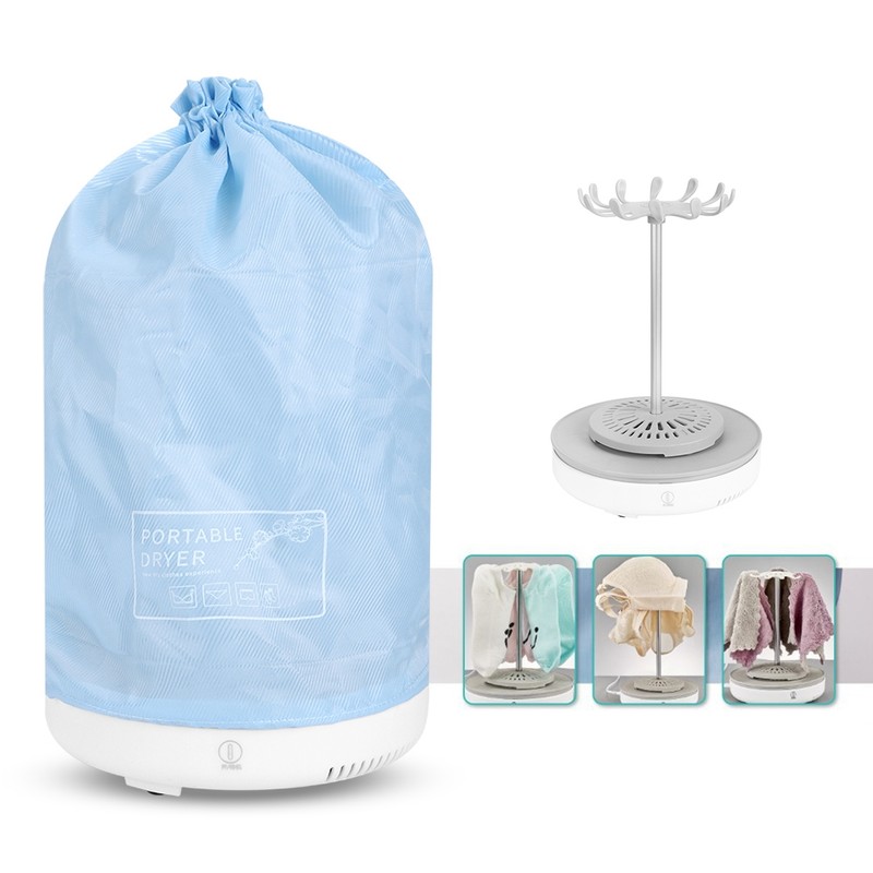 Portable Household Clothes Drying Bag Mini Folding Electric Dryer Machine