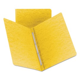 Smead 81852 Side Opening PressGuard Report Cover Prong Fastener Letter Yellow