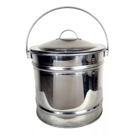 Gal Olla De Acero Inoxidable Capacidad 11 Litros Uso Rudo