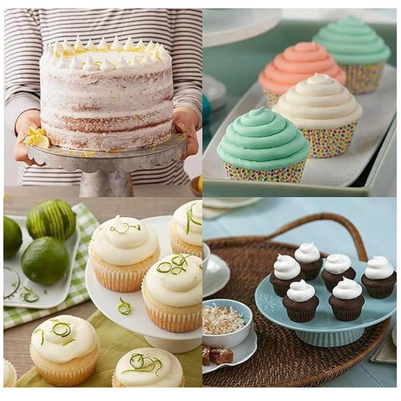 Kit de decoración de pasteles con 24 puntas de tubería,