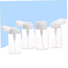 FOMIYES 8pcs Foaming Pump Travel Bottle Plastic Makeup Remover Portable Travel Liquid Toiletry Random Color