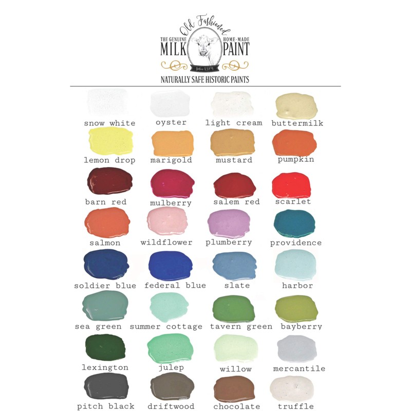 Old Fashioned Milk Paint Non-VOC Powder Paint, 1 Pint, Mercantile
