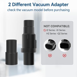 QRUIHC Vacuum Attachments Accessories Compatible with Shark Navigator NV360 NV352 NV356E, Rotator NV500 NV501,Rocket HV301 HV322 HV371 Series Upright Vacuum,1 1/4'' Vacuum Adapter Tools