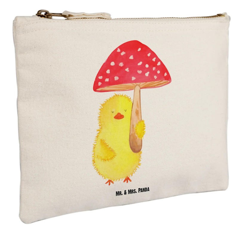 Mr. & Mrs. Panda Make-Up Bag Chick Toadstool, White, Hand