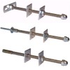 Cast Iron Radiator Stay/Bracket/Tie/Retainer/Fixing Gunmetal (Threaded Fixing)