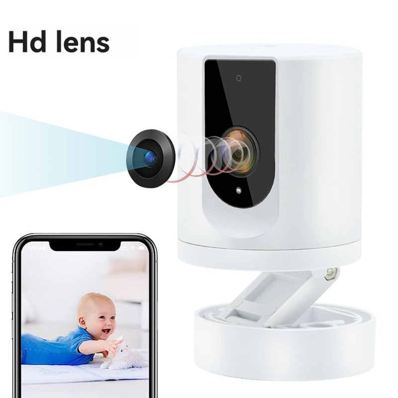 ZENWORYS 1080P Security Camera Indoor, Pet Camera with Ease Life