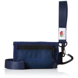 Fruit of the Loom Neck Wallet Trifold Unisex Wallet, navy