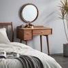 PinLin 25 Pack Cabinet Handles 50mm Overall Length Brushed Nickle