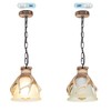 HUITICO Rustic Pendant Lighting for Kitchen Island Dining Room Sink
