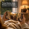 Dzees 2K Solar Wireless Outdoor Security Cameras, Battery Powered, 2-Pack