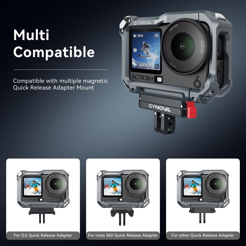 CYNOVA Osmo Action 6 Cage for DJI Osmo Action 6