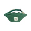 TruHemp Hemp Fanny Pack, Green – Adjustable Strap Multi-Pocket Waist